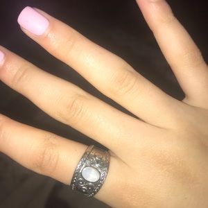 Light Blue Stone Ring
